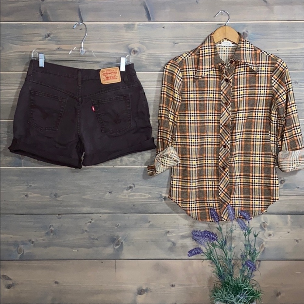 70’s Rad Plaid Shirt - image 5